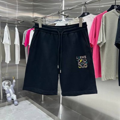 Low 夏季新款短裤 前后幅Logo字母绣花休闲裤 短裤 男女同款 M L Xl Xxl Xxxl五个码 黑色