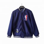 实拍细节图+尺码表 Nike Nba Team 31 Courtside Nba徽标刺绣棒球服 -秋冬最新柜子同款 面料定制700G混纺龙凤呢 纹路特别有质感