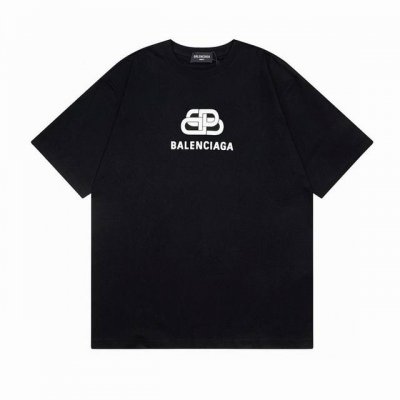 balenciaga 巴黎世家2025 Ss 经典锁扣印花短袖T恤 本市场No.1的质量 真正天花板品质 全部原版开发注意细节图 避免被盗图商家混发 正确260