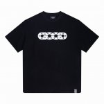 白底图 顶级版本 朱志鑫同款 Goodbrand 24Ss 镂空Logo彩钻发泡印花短袖T恤 颜色：黑色 白色 码数：S M L Xl