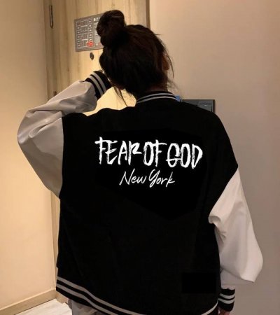 fog Essentials 春季宽松夹克棒球服外套 官网发售｜超强版型｜男女同款 精选垂感一流复合双层南韩丝高级面料 手感超棒 丝滑垂坠 质感高级一眼万年春季