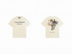 款号 591 gucci新品 早春系列高克重短袖 选用客供定制针织100%纯棉面打造,面料手感细腻 厚实有质感的纯棉布 高密度的机织工艺 如棉絮般柔紧致舒适 有