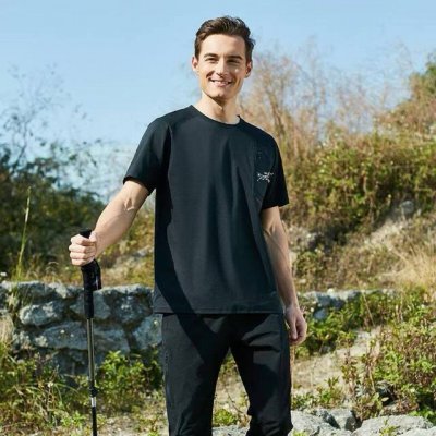 arcteryx 始祖鸟户外夏季薄款运动速干T恤抗菌弹力圆领T恤 彰显自由活力，简洁的版型，超好的弹性，无论是单穿还是作为内搭，都是菲常不错的选择，日常职场都随