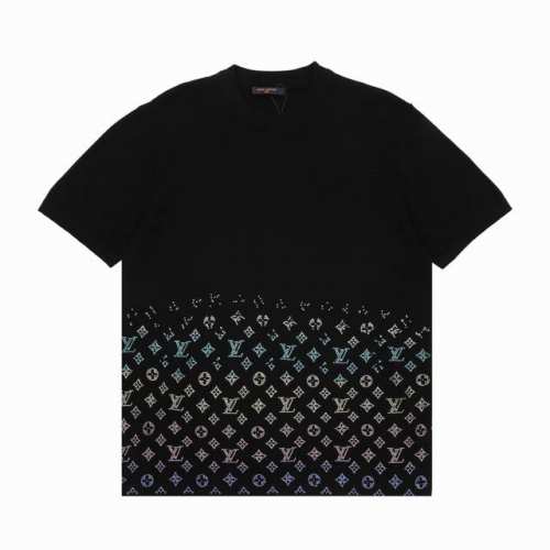 Louis Vuitton 路易威登 老花彩钻渐变毛织短袖 尺码：Xs-L