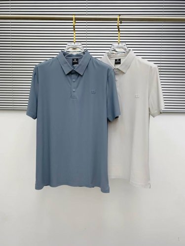可隆Kolon Sport 翻领polo衫 官网同款功能性面料 具有防紫外线速干吸汗轻弹无痕 颜色：杏色 蓝色 码数：S～2Xl