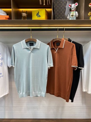 Kiton25Ss春夏新款科技纤维混纺针织翻领短Tee，男士时尚撞色饰边商务休闲百搭短袖polo衫！贸易公司渠道稀出，同步官网发售！Kiton新款针织polo衫