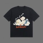 高端品质 Burberry 2025Fall 春夏系列 休闲蜜蜂短袖T恤 区别普通印花 定织270G32支双纱纯棉面料 宽松版型 男女同款 Size：S M L