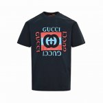gucci 古驰 25Ss 双G方块Logo印花短袖 采用立体双G图标 叠层印花工艺 区别于普通的印花图标 采用高端冰感索罗娜布料 舒适透气不易变形 三标齐全