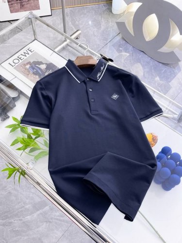 开春新品 阿玛尼 2025Ss夏季新款字母Logo男士翻领polo衫 经典商务男款 高端男装的天花板级别的商务男款 简约时尚大气不失优雅 单穿内搭体面过人 品质
