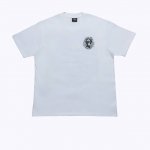 S239# P60 白底图 Stussy Ss24 字母印花图案短袖T恤 男女同款 采用圆筒无缝工艺 原版工艺 衣服侧面没有缝合骨位 鉴定重点 面料：全都订织定
