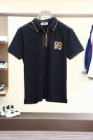 Ziy Hermes爱马仕-重磅推荐！春夏新品 专柜在售 时尚高端男装polo-胸前Logo个性时尚 进口顶极高密度丝光珠地，极为亲肤舒适 摸上去非常的细腻，质