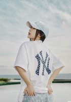 款号：316 Mlb新款短袖，男女同款 颜色：黑色 白色 码数：S 建议110斤以内 M 建议130斤以内 L 建议150斤以内 Xl 建议170斤以内 Xxl