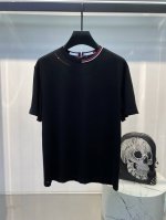 tb 2025夏季新品男士短袖时尚经典圆领设计！奢华经典元素Logo搭配！高级定制百搭款式 任何人都可以轻松驾驭 采用高档顶级双丝光棉面料！非常显档次懂货的必须