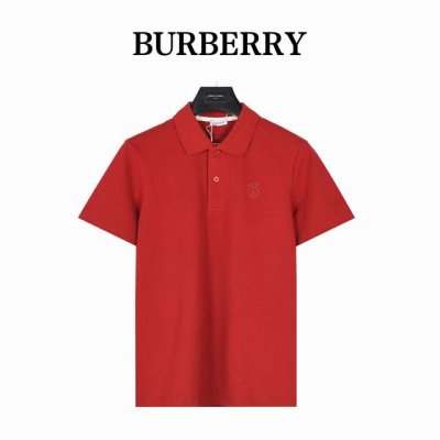 burberry 巴宝莉 25Ss 蛇形字母B短袖Polo衫 选用棉质珠地网眼布面料打造，于意大利工坊精制而成。呈现修身版型，装饰品牌徽标和字母B图案刺绣。此件