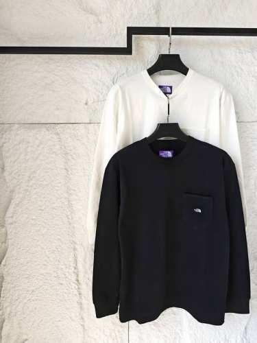 The North Face Purple Label 北面紫标Pocket口袋纯色圆领休闲套头长袖 当日式减法美学注入美式血脉 你的每一处缝线褶皱 都是对抗过