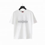 实拍细节图+尺码表 Gucci 古驰 满天星烫钻Logo短袖 进口百分百纯棉面料，穿着舒适透气 胸前印花清晰细腻，非小工厂P可比 档次高很有质感，简单大方得体