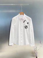 罗意威 专柜最新春款男士必备款衬衫，100%天然棉，舒服透气，原单狠货，原版面料，柔软舒适，上身高端又奢华，足够场面的档次，这款衬衫无不骄傲的让你满意有面子 尺