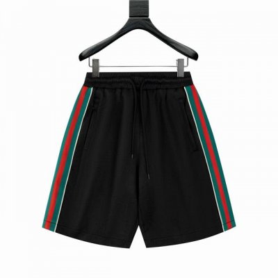 Gucci 21早秋新款暗纹提花织带套装短裤 定织针织Logo聚酯纤维面料 表面凹凸双面提花Logo 手感厚度与Yb一致 定制电镀刻字Logo口袋拉链 内衬大网