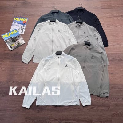 供 Kailas凯乐石 25Ss新款 立领五色 凯家户外超轻量化轻薄激光打孔立领速干户外防泼水透气舒适运动徒步登山露营骑行跑步防晒抗紫外线Upf80+情侣风壳防