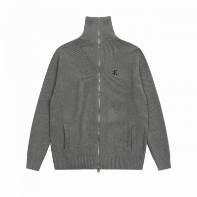 顶级品质 款号 C006# Calvin Klein Ck卡尔文简约基础款情侣拉链针织外套 calvin Klein Ck卡尔文春秋冬简单百搭男女同款拉链针织毛