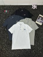 Fila斐乐户外运动休闲吸汗透气速干通勤商务短袖T恤polo衫 想要一件既能应对商务场合，又能满足运动需求的T恤？Fila斐乐经典Logo短袖polo衫就是你的