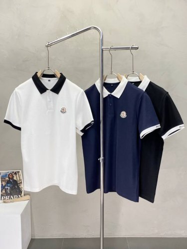 Moncler蒙口独家专供新款原单男士休闲短袖 高端定制 高版本 时尚百搭爆款进口面料 手感超柔软细腻 穿着亲肤舒适 高端精品 代工厂p精细做工 上身非常赞 男