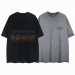白底细节图 款号 9025-高端品质 25夏季最新款Choicehearts重工做旧彩虹烫钻短袖 颜色 做旧黑 做旧灰 尺码 S-Xl