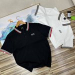 上新 高品质福利款 Hugo Boss男士2025新款夏季气质T恤短袖polo衫商务绅士上衣男 Boss万针刺绣情侣款男女同款翻领polo衫打底衫商务时尚简约风