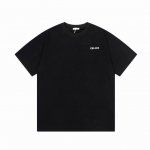 隔天到 Celine 赛琳 经典字母印花，精致升级 原版面料 官方同款 短袖T恤 定制 260克 同缸染面料 手感非常舒服 春夏最新版本 颜色: 黑色 尺码：X