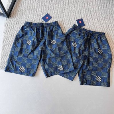 louis Vuitton 路易威登Lv印花标准款沙滩短裤 男女款速干短裤海滩裤 采用环保印刷面料，户外、旅行、徒步都非常适合哦～内衬网布 颜色：时尚花色 成分