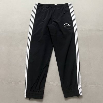 Balenciaga侧边五条杠刺绣字母长裤