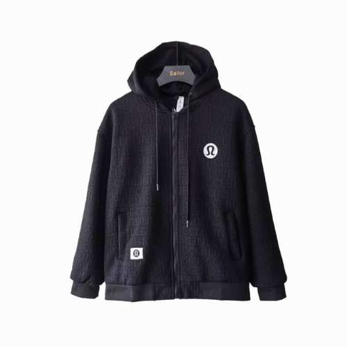 实拍细节图+尺码表 Lululemon 露露 小标印章系列开衫帽衫 宽松潮流高街百搭 情侣款必入！男女同款 走出街简直无敌。版型采用了宽松版型 包容性很强 单件