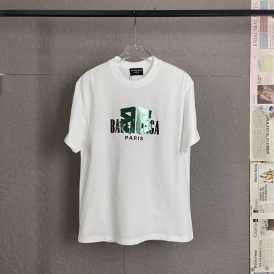 C20 balenciaga 巴黎世家 300高克重 立体胶工艺 独家专供新款原单男士休闲短袖 高端定制 高版本 时尚百搭爆款 进口面料 手感超柔软细腻 穿着亲