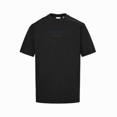 Burberry 巴宝莉 25Ss 后背镂空贴布绣大战马短袖 轻奢主义 男女日常通勤穿搭必备单品 正确版本 随意对比 详细特征 260克100% 纯棉双纱汗布面