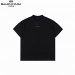 Balenciaga 巴黎世家 25Ss前后水钻Logo短袖 面料采用进口机器织造而成，布面纹路的独特性创造出完美的成衣效果 面料采用净布260克重 搭配320