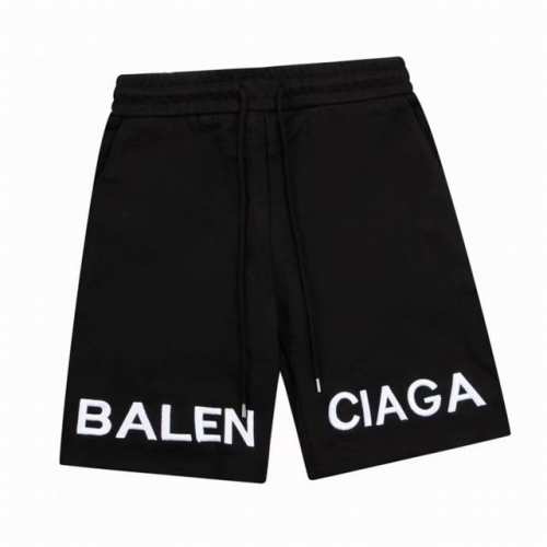 巴黎世家 Balenciaga 春夏新品 立体字母刺绣休闲短裤 五分裤、高品质纯棉 面料、特别手感、超级质感 舒适柔软透气 休闲宽松版型 潮流男女同款 Colo