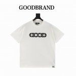 goodbrand 镂空图案四芒星圆领套头短袖T恤 男女同款 350克面料 颜色 黑色 白色 尺码 S-Xl