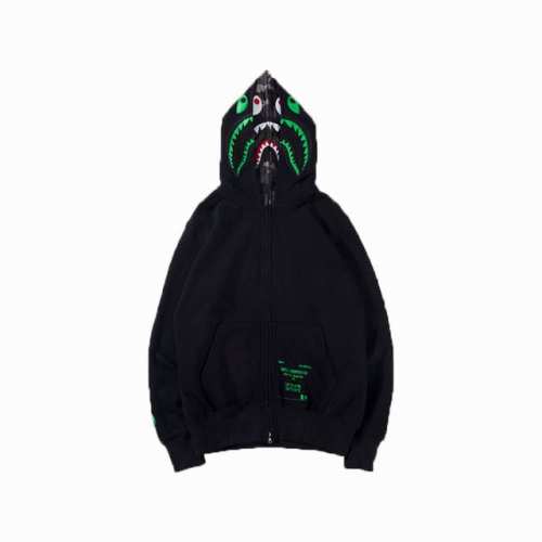 上新 高版本 Bape X Undefeated联名双帽卫衣 形象让你成为最靓仔 官网发售款｜超级推荐｜超人气单品 亮点满满 秋冬宽松连帽卫衣 不起球不变形 原