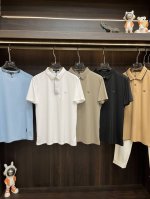 主推 Armani 独家专供春季新款阿玛尼时尚休闲短袖 高级密针短袖高端欧版原单翻领T恤衫 透气舒适度高 细节无可挑剔 品牌元素设计理念 体现高品质 呈现休闲裁