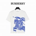 burberry 巴宝莉 发泡战马短袖 夏季渠道限定新款 简约又不失风格的复古品牌标识，夏日炸街酷毙了 情侣气质款，两色推荐入手。采用定制面料。添加杜邦公司So