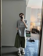 上新 Balenciaga 巴黎世家 Ai字体反穿短袖T恤 专柜一件难求！顶级配置。 男女情侣款 尺码M 1 L 2 Xl 3 工艺说明：此款采用24支单精梳紧