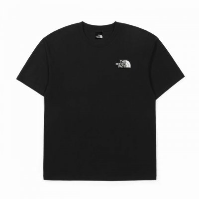 The North Face Tnf北面刺绣标棉质短袖T恤 定制主标 辅料 水洗齐全 甄选250克32支紧密纺双纱纯棉面料 质感厚实但是透气性良好 定制原版一致