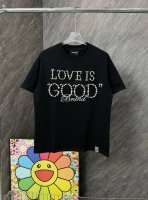 款号 G101 good珍珠刺绣圆领短袖 goodbrand官网Zp同步新款T恤 面料采用32支双纱290克高克重纯棉面料 同缸定织定染原版同色螺纹 进口机器顺