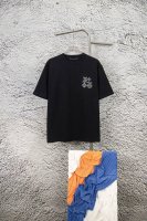 款号：Y139 Lv 路易威登最新白珍珠烫钻3D立体字母烫印设计短袖T恤 正儿八经270克纯棉双砂面料 所有面料均已提前做过缩水 品质第一 所见即所得 不会洗一