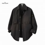 上新 ！！ ！！！ Stone Island石头岛 高品质全棉欧双袋时尚水洗长袖牛仔衬衣外套 高街达人潮款∽ 采用国标棉纤面料 轻酵保色工艺 亲肤透气舒适有质感
