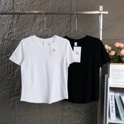 Lululemon-露露乐蒙 轻盈透湿舒适柔软短袖T恤 女款 面料”柔软亲肤-邂逅舒适，冰丝速干 高弹舒适，核心科技，释放自由不羁的洒脱灵魂 透气 速干 舒适