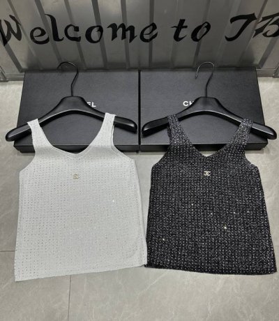 新品上线 款号:27563# #香香满钻吊带实拍图