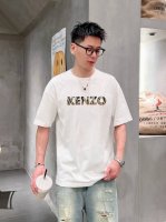 kenzo 2025春夏新品 三标齐全 丝光棉短袖T恤 好货不用过多介绍 看细节 专柜码数：M-Xxxl 175 140建议L