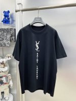 ysl 圣罗兰 Sl P2630夏季新款印花字母主题Logo最新品短袖 Dd 专柜同步有售，原单狠货，时尚进口原版科技面料，上身舒适透气，原版定制五金辅料，上身
