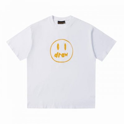 drewhouse圆领笑脸短袖 #Y56 码数：S-Xl 颜色： 黑 白 紫